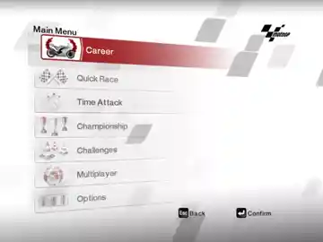 MotoGP 08 (USA) screen shot title